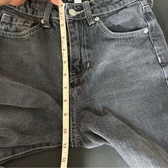 BP‎ DISTRESSED MOM JEANS BLACK 26 GRUNGE - Picture 8 of 16